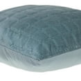 thumbnail image 4 of Parkland Collection Marrisa Transitional Quilted Gray Throw Pillow, 4 of 6