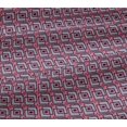 thumbnail image 5 of oneOone Viscose Jersey Fabric Square & Floral Block Printed Craft Fabric BTY 60 Inch Wide, 5 of 5