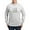 Ash Gray, variant on - Live Love Triathlon Long Sleeve T Shirt - Unisex Cotton Long Sleeve T-Shirt