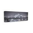 thumbnail image 3 of Stupell Industries Icy Marina Bay Boat Port Snowy Mountain Summit,30 x 13, Design by Daniel Sproul, 3 of 5