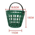 thumbnail image 4 of 2x Canasta de para golf , Pelota para golf Pelotas de , Colección de Huevos Llevar para tenedor macenamiento con a shamjiam  Cesta de transporte de pelota de golf, 4 of 9