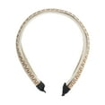 thumbnail image 3 of Unique Bargains 1 Pc Headband Colorful Yarn Hair Accessories for Women Brown, 3 of 5