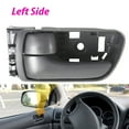 thumbnail image 2 of Passenger+Driver LH+RH Gray Inside Interior Door Handle For 2004-2010 Toyota Sienna, 2 of 10