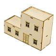 thumbnail image 5 of Miniature House Model Wooden Architecture Diorama Scene Finished Collectible for Adults Kids Desktop Display, 5 of 9