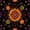 Black, variant on Erosebridal Winter Fun Twin Comforter Sets,Soft Floral Mandala Bedding Set,2pcs,1 Comforter and 1 Pillowcase,Colorful Stars Reversible