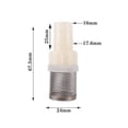 thumbnail image 1 of Filtro de manguera de 4 ~ 20mm, filtro de entrada de bomba de agua, junta de pagoda, junta de manguera para tanque de peces de acuario, filtro de tubería de agua de riego G1/2, 1 ud., 1 of 5