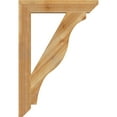 thumbnail image 3 of Ekena Millwork 4"W x 26"D x 38"H Funston Slat Rough Sawn Bracket, Western Red Cedar, 3 of 4