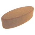 thumbnail image 1 of Yoga Blocks Set Natural Cork Crafted Oval Shape For Board Calf Raise Block Heel Dance Support Gym Equipment 1Set, 1 of 2