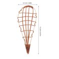 thumbnail image 2 of LABSERRON 2Pcs Christmas Decor Wall Decoration Multi Color Bamboo Tennis Racket Shape Elegant Design For Homeowners, 2 of 6
