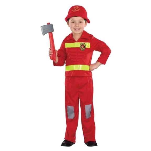 Totally Ghoul Infant & Toddler Boys Fireman Halloween Muscle Costume
