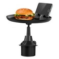 thumbnail image 2 of DPTALR Car Dinner Tray Car Travel Coffee Hamburger Shelf Water Cup Mobile Phone Bracket Small Dining Table Short, 2 of 8