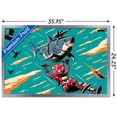 thumbnail image 3 of Fortnite - Lazershark Loading Screen Wall Poster, 22.375" x 34", Framed, 3 of 6