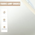 thumbnail image 2 of Small Lampshade E27/E14 Base Lamp Shade Cover Wall Light Shade Replacement, 2 of 8