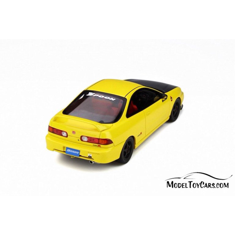 1998 Honda Integra DC2 Spoon, Yellow with Black hood - Ottomobile