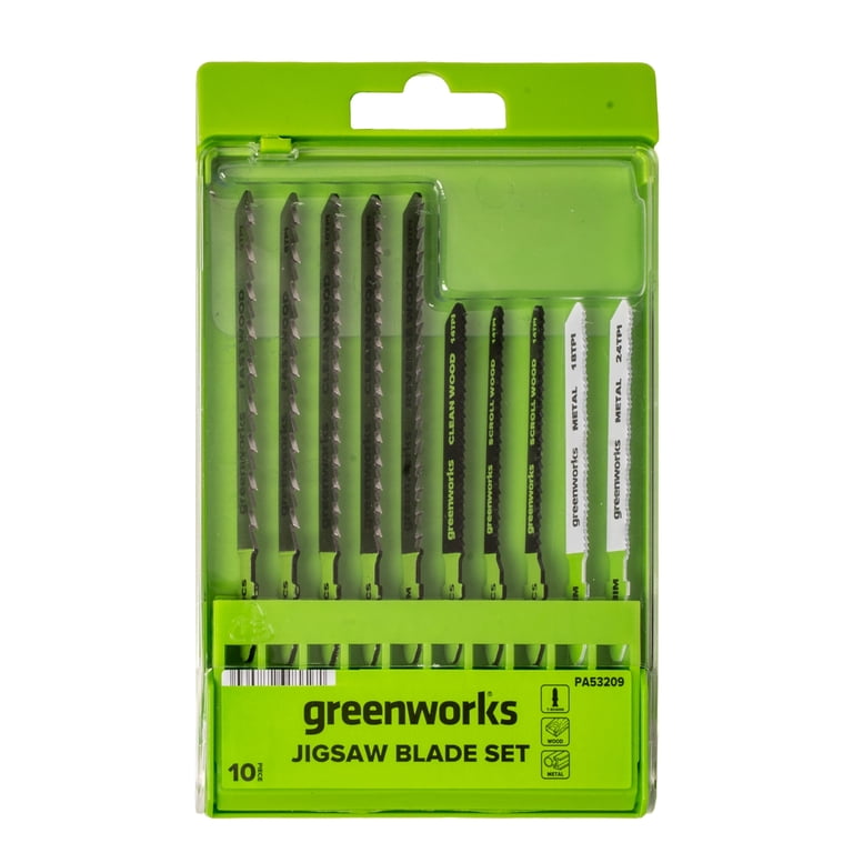 Jigsaw Blade Set, 10 Piece With Storage Case photo 6