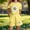 Yellow, variant on OGLCCG Girls Summer 2 Piece Outfits Cute Sunflower Crew Neck Short Sleeve T Shirts and Shorts Comfy Casual Clothing Sets 3-14 Years