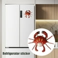 thumbnail image 6 of Shoreew Simulated Crab Refrigerator Magnet Movable Joints Realistic Home Office Kitchen Locker Fridge Magnetic 3D Crab Decoration Ornament, 6 of 6