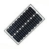 ALEKO Solar Panel Monocrystalline 30W for any DC 12V Application (gate opener, portable charging system, etc.)