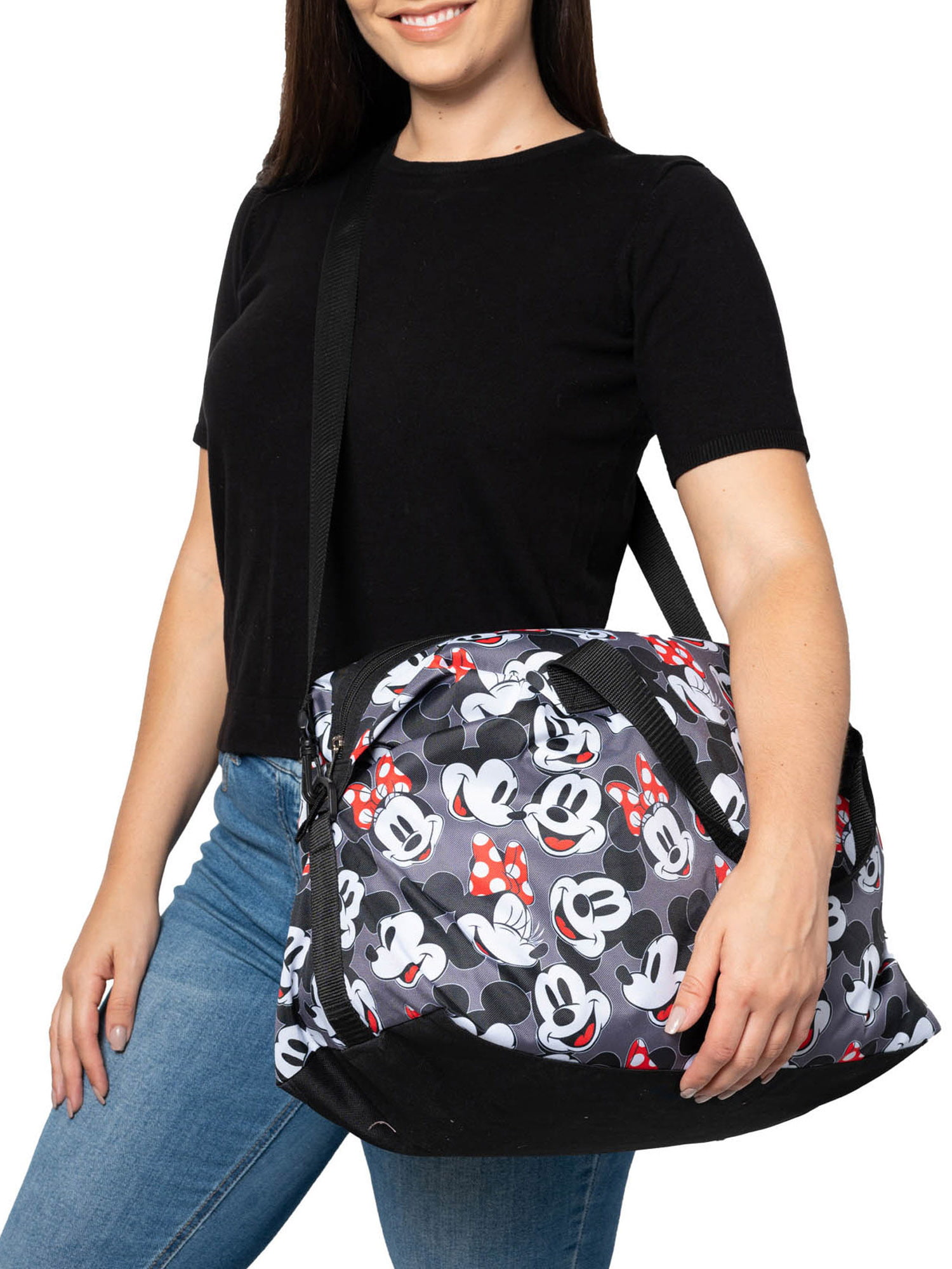 Disney Canvas Travel Duffel Tote Bag for Women Girls Mickey Mouse Luxury  Designer Travel Bag for Carry on Luggage Business Trip