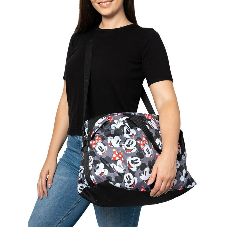 Disney Mickey New Fashion Women's Travel Tote Bag Men's and Women's Luggage  Bag Large Capacity One-shoulder Messenger Bag