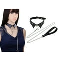 thumbnail image 4 of Adjustable Punk Collar Choker Chain Choker Necklace Jewelry Accessories Traction Black, 4 of 8