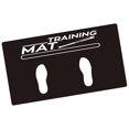 thumbnail image 1 of DYNWAVECA Baseball Hitting Mat, Hitting Practice Equipment, Correct Posture Baseball Batting Mat, Exercise Cushion for Friends Training Black, 1 of 10