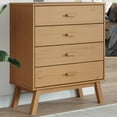 thumbnail image 1 of vidaXL Drawer Cabinet OLDEN Brown Solid Wood Pine, 1 of 5