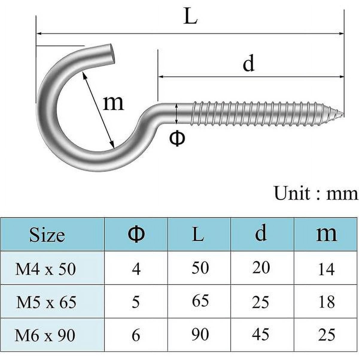 Tornillos A Granel Para Exterior Gancho De Montaje Oscilante De Placa De  Ojo De Estilod Tornillo A Granel Home Depot, image size:1200x1200