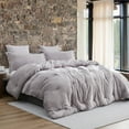 thumbnail image 4 of Coma Inducer Thicker Than Thick® - ® Oversized Comforter Set - Standard Plush Filling - Opal Gray Twin XL, 4 of 5