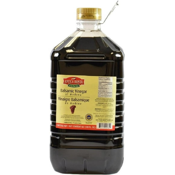 Bella Costa/Antica Bonta - Balsamic Vinegar of Modena - Pack of 2 - 5L - Enhances Flavor, Versatile Uses: Dressings, Marinades, Glazes (2ct