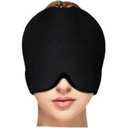 Headache Migraine Relief Hat Cap Hot and Cold Therapy Gel Mask Heavy Duty 1lb Cap Cool Gel Head Wrap, Ice Pack Mask, Cold Compress Relief Products Tension and Stress