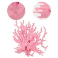 thumbnail image 4 of Unique Bargains 1 Pcs Colorful Coral Reef Decor Mini Faux Coral Decor for Aquarium Decorations Pink 16x13.5cm, 4 of 6