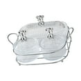 thumbnail image 1 of Divided Snack Serving Bowls Dried Fruit Trays Condiment Tray Candy Bowls Storage A, 1 of 8
