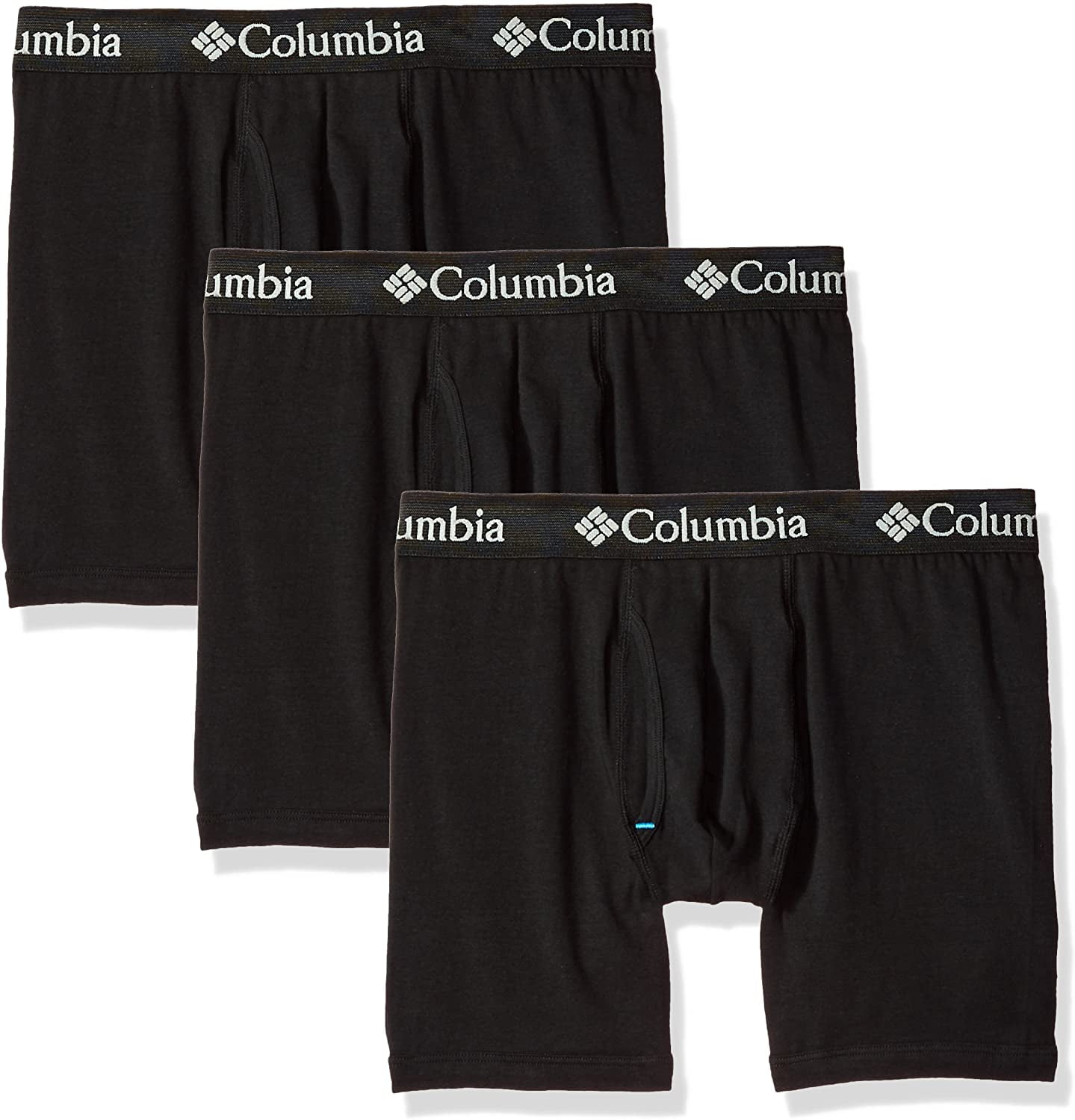 Columbia Men's Cotton Stretch 3 PK Boxer Brief, Black, S | Walmart Canada