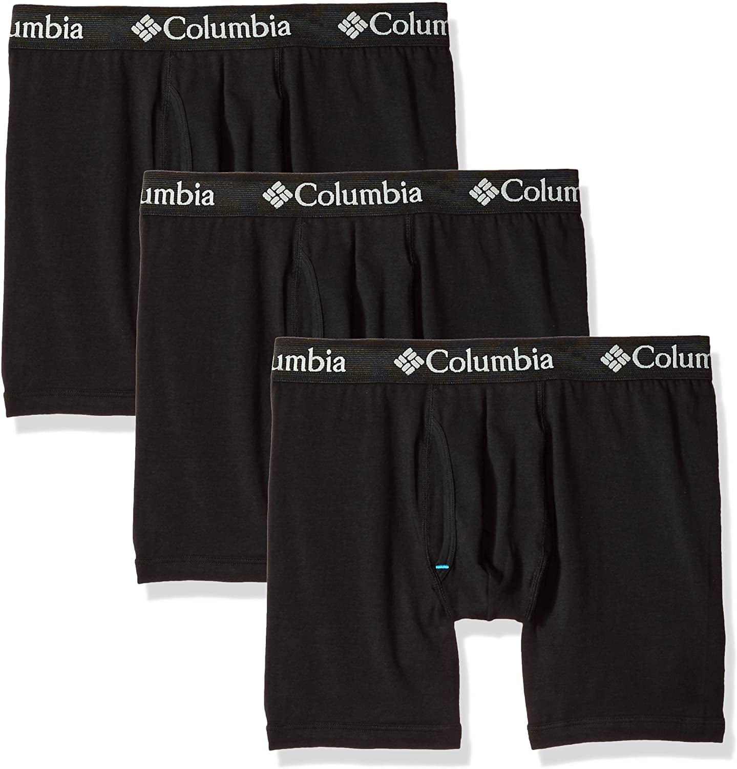 Columbia Men's Cotton Stretch 3 PK Boxer Brief, Black, S Walmart Canada