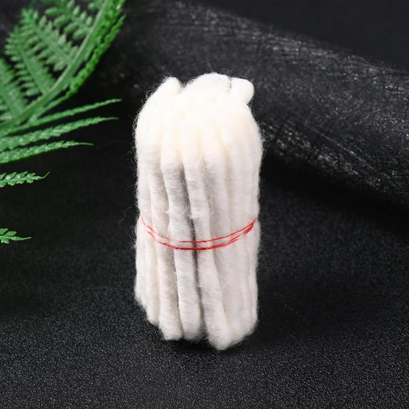 OUNONA  4 Bundles Reusable Cotton Oil Lamp Wick Better Saturation Wicks