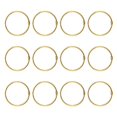 thumbnail image 1 of Shower Curtain Rings, Shower Curtain Rings Rust Proof, Gold, 1 of 5