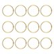 thumbnail image 1 of Shower Curtain Rings, Shower Curtain Rings Rust Proof, Gold, 1 of 5