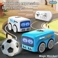 thumbnail image 2 of Automóvil de Control Remoto Minibus Inteligente Interactivo Gesto Inteligente Que Sigue el Control Remoto, Juguetes de Control Remoto Autobús de Escritorio con Evitación de Obstáculos para Niños Jugar, 2 of 5