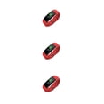 thumbnail image 4 of kurtrusly Bracelet Intelligent Étanche Montre Intelligente de Mise en Forme Multifonction Fonction de Rappel Bracelet Compatible Bluetooth Natation Course Rouge 3Ensemble, 4 of 6