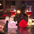 thumbnail image 4 of GOOHOCHY 1 figura romántica de pareja, regalo de San Valentín, adorno para festival., 4 of 8