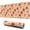Christmas Gift Ribbon, variant on 31.5x11.8 Inch Gaming Mouse Pad, Non-Slip Stitched Rubber Desk Mat for Desktop & Laptop,Christmas Gift Ribbon Orange Pattern
