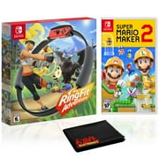 Nintendo RingFit Adventure Bundle with Super Mario Maker 2