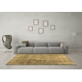 thumbnail image 3 of Ahgly Company Indoor Rectangle Abstract Brown Contemporary Area Rugs, 2' x 4', 3 of 4