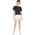 thumbnail image 2 of Athletic Works Women's and Women's Plus ButterCore Tee with Short Sleeves, Sizes XS-4X, 2 of 5