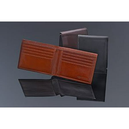 - Bosca Old Leather 8 Pocket Executive Wallet - Cognac
