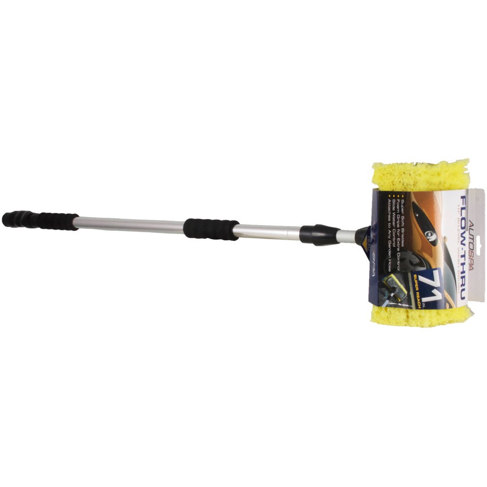 10" BiLevel Wash Brush with 68" Extension Pole