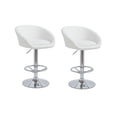 thumbnail image 3 of Set 2 Bancos Giratorio EKE LIFE HOME Cocina Desayunador Blanco, 3 of 6