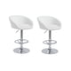 thumbnail image 3 of Set 2 Bancos Giratorio EKE LIFE HOME Cocina Desayunador Blanco, 3 of 6