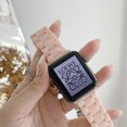 thumbnail image 2 of Correas de reloj de repuesto para PC Correas de reloj inteligente con hebilla de metal para Iwatch 1 2 3 4 5 6 7 Se Rosa 38 40 41 mm, 2 of 5